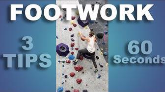 'Video thumbnail for 3 Helpful Footwork Tips Every Climber Should Know #Shorts'