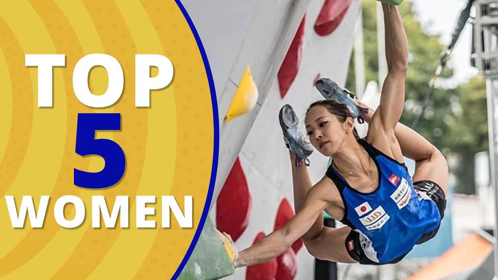 'Video thumbnail for Top 5 Women Climbing In The Olympics'