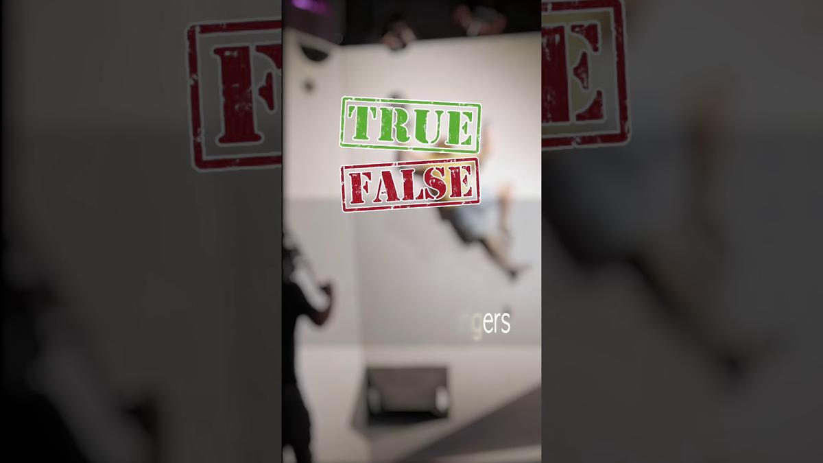 'Video thumbnail for Most Climbers Can Only Answer ⅓ of These Competition History Facts - True or False Quiz #Short'