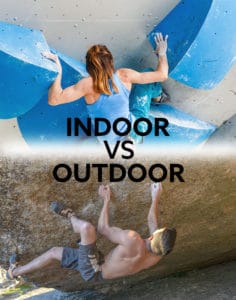 out-vs-indoor-climbing-pin | Send Edition